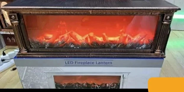 LED kamin dimenzija 63 × 12 × 22 cm.