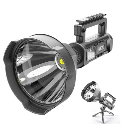 Ručna LED lampa PRODAVANI u crnoj boji.