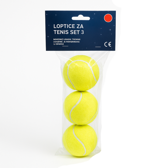 Tenis set sa peharima - originalno pakovanje