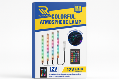 Šarena atmosferska lampa - Originalno pakovanje