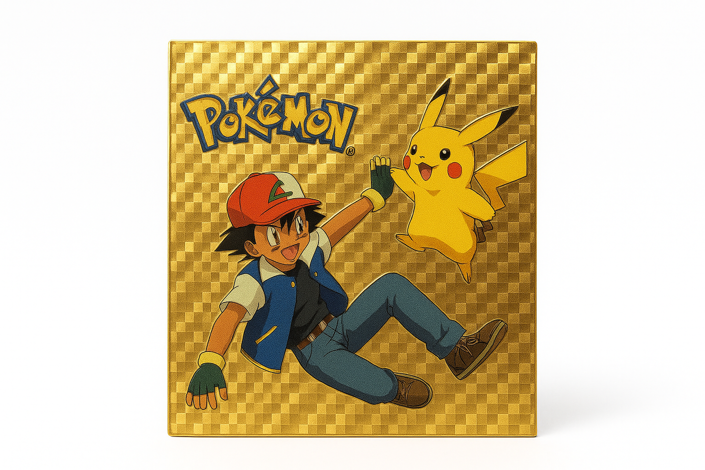 Pokemon holografska karta zlatna edicija