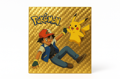 Pokemon holografska karta zlatna edicija