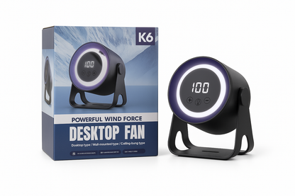K6 Desktop Fan sa originalnim pakovanjem