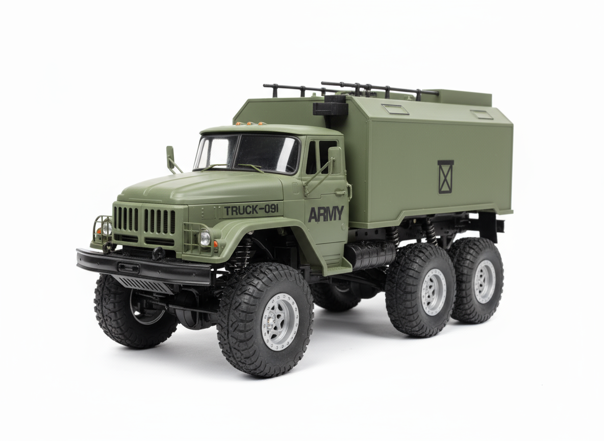 Vojni RC Kamion - Detalj