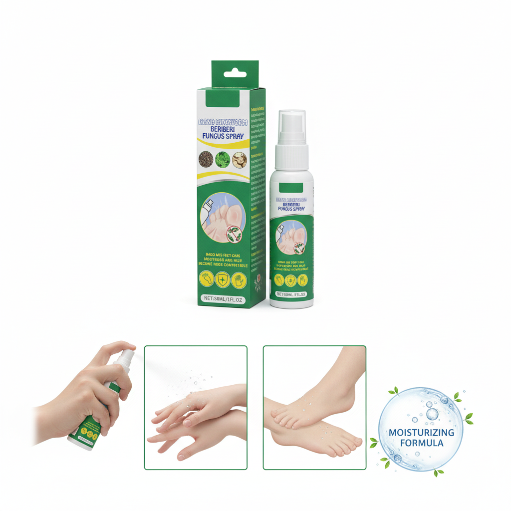 Fungus Spray - primena na ruke i stopala