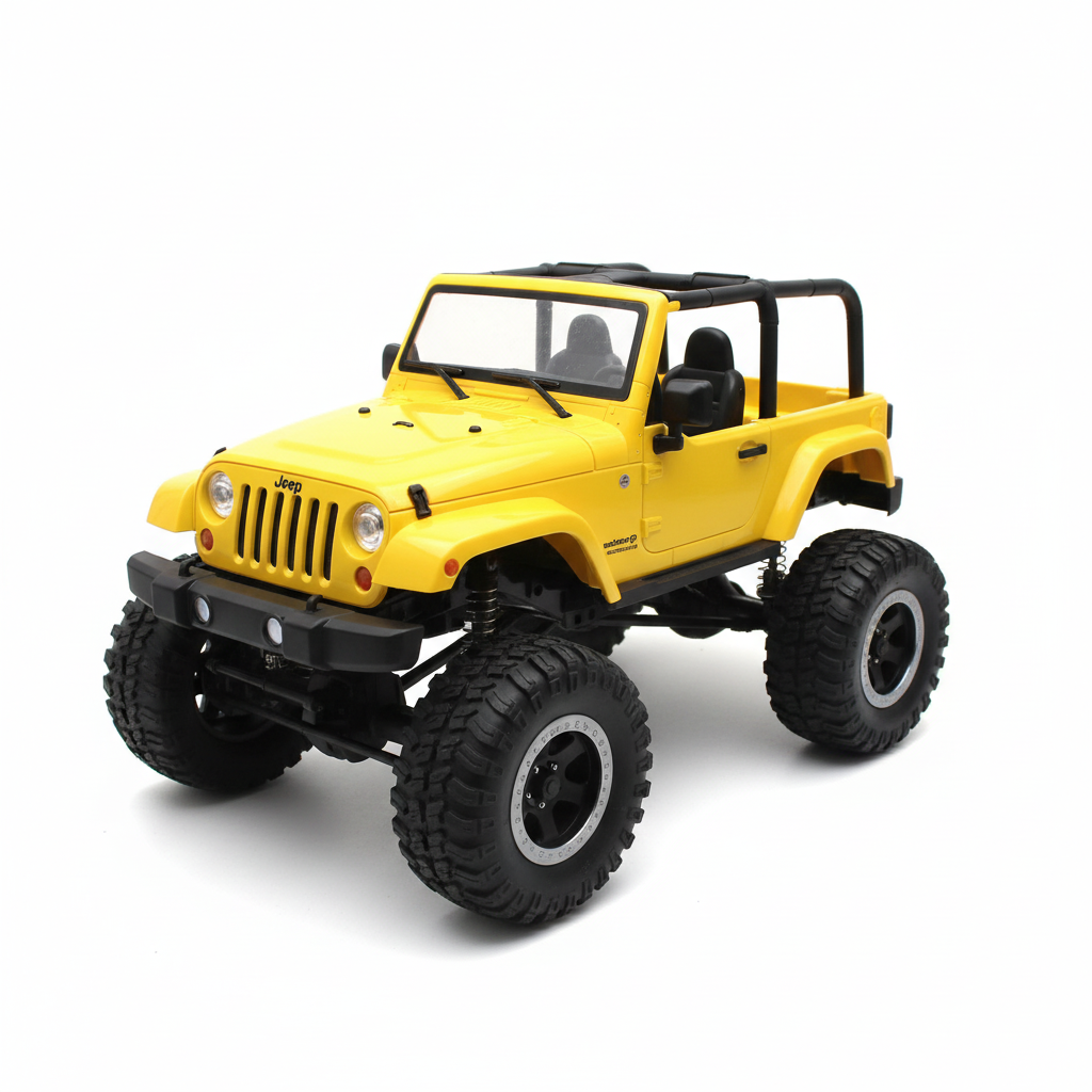 RC Jeep Terenac - ugaoni pogled sa detaljima