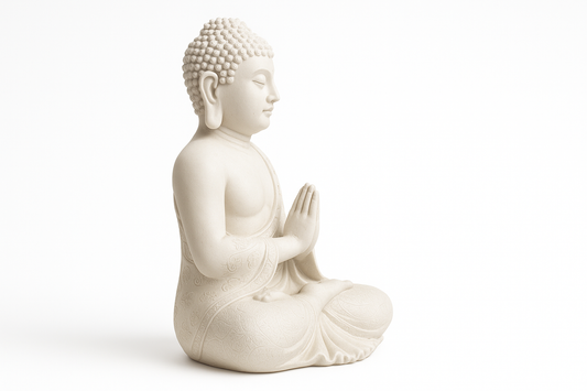 Buda figura - bočni pogled