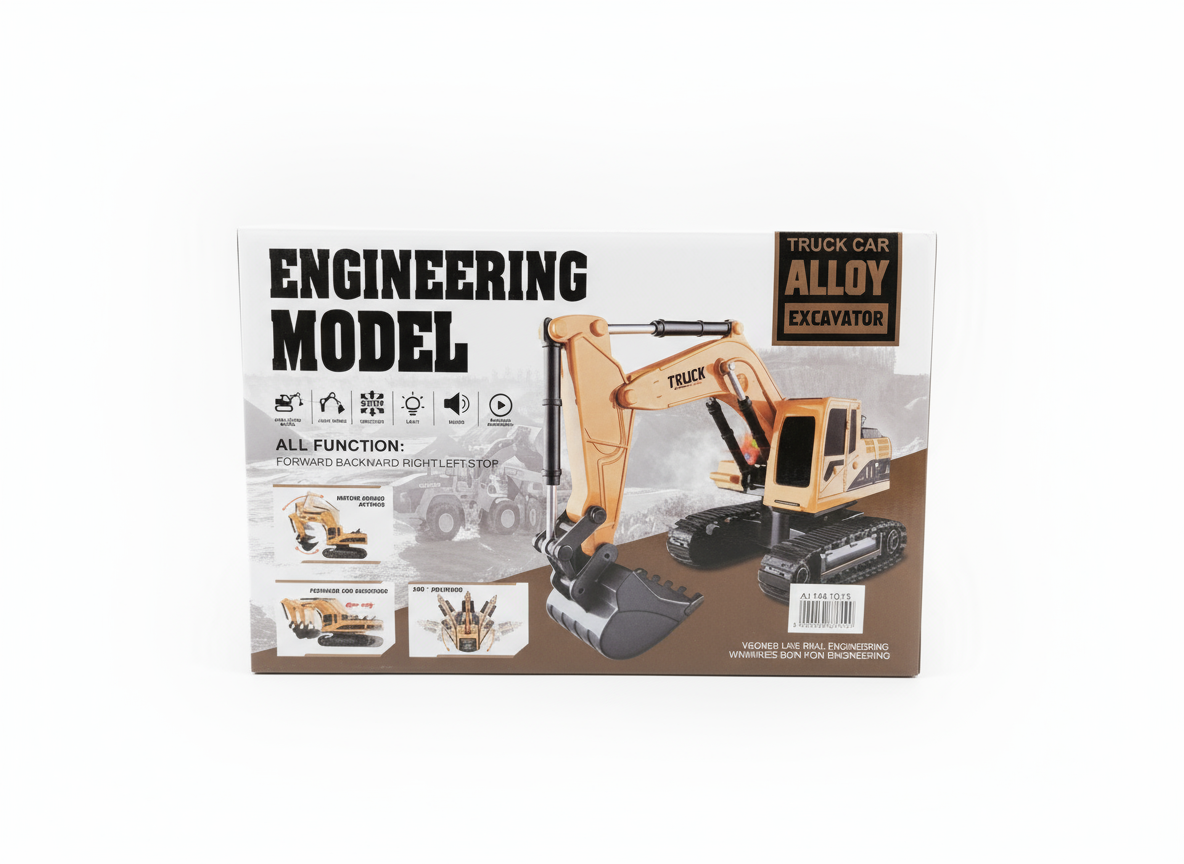 Bager Igracka Metalni Model - Pakovanje