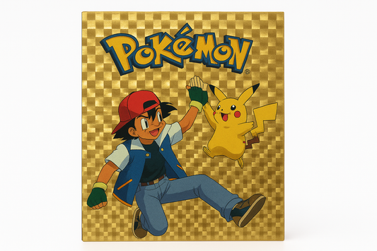 Pokemon holografska karta detalj