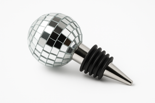 Čep sa disco kuglom - bočni pogled