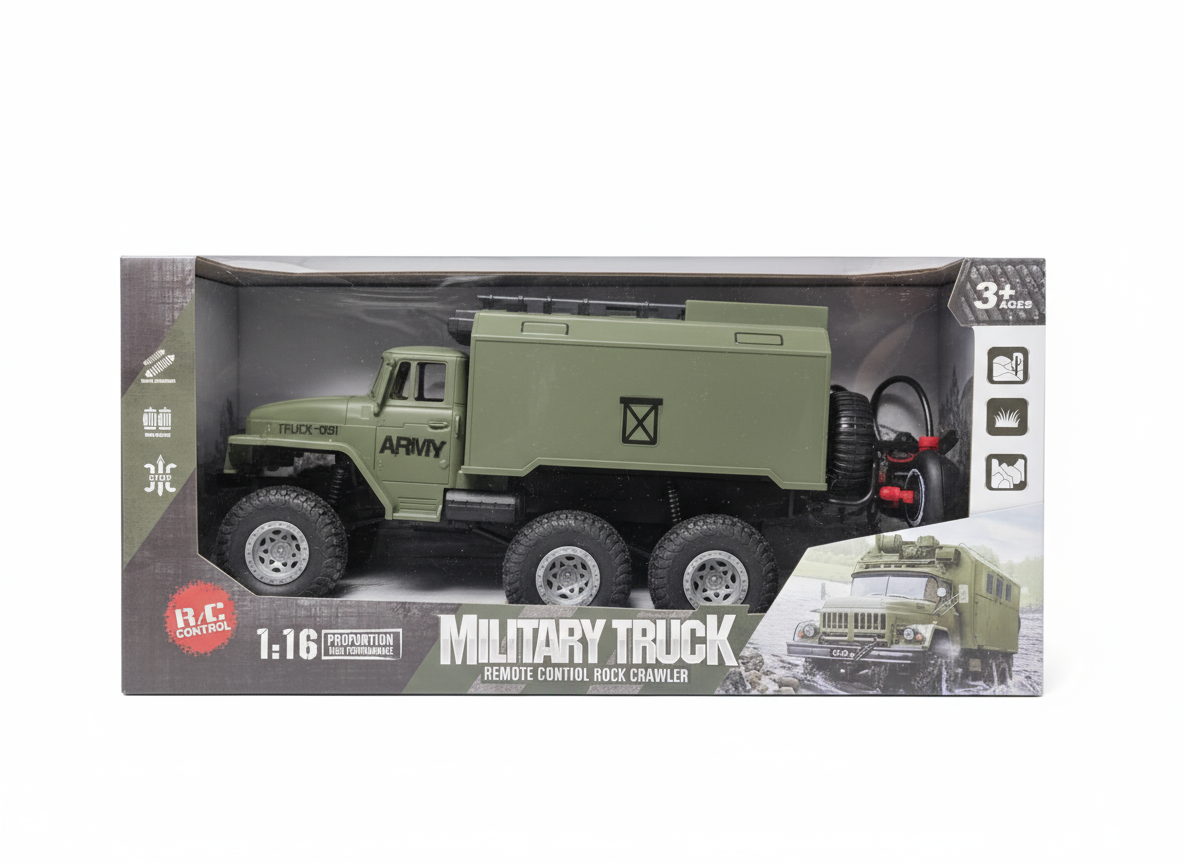 Vojni RC Kamion - Pakovanje