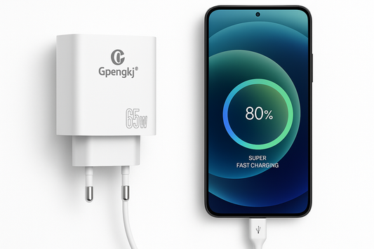 Brzi Punjač 65W GaN - U Upotrebi