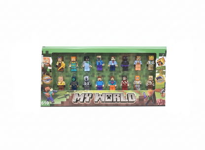 Set Figurica MY WORLD 24 komada - Blok Igracke za Decu