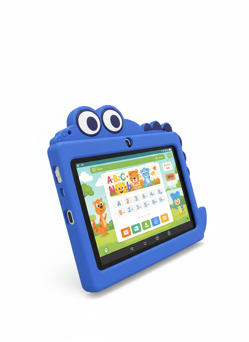 Deciji Tablet Plavi Bocni Prikaz