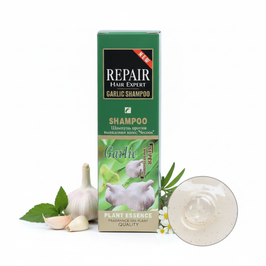 Šampon sa belim lukom - prirodni sastojci za oporavak kose