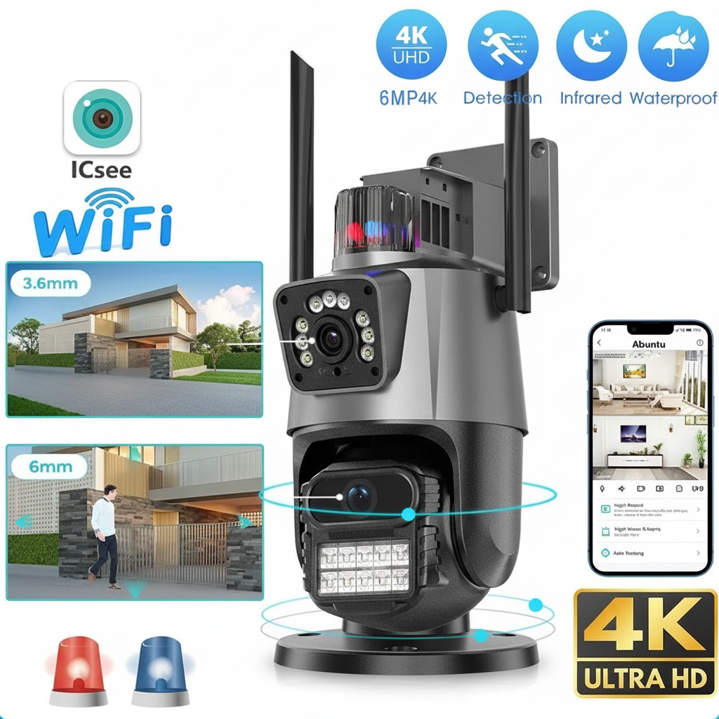 WiFi kamera kontrola telefonom aplikacija