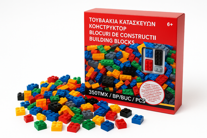 Kockice za slaganje - set sa pakovanjem