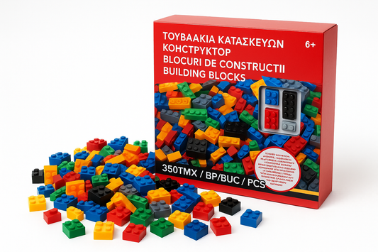 Kockice za slaganje - set sa pakovanjem