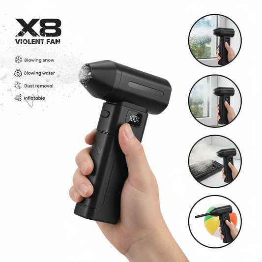 X8 Violent Fan - multifunkcionalna upotreba
