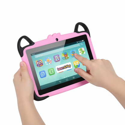 Dečiji tablet roze - edukativne aplikacije i zabava