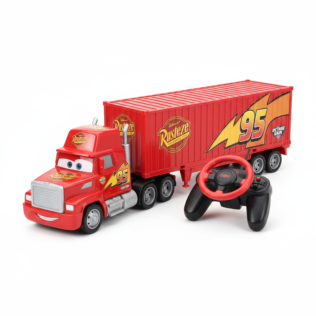 Cars Kamion Kontejner Lightning McQueen