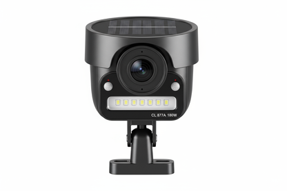 Solarna lampa u obliku kamere - prednji pogled