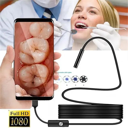 Endoskopska kamera sa oznakom vodootpornosti IP67.