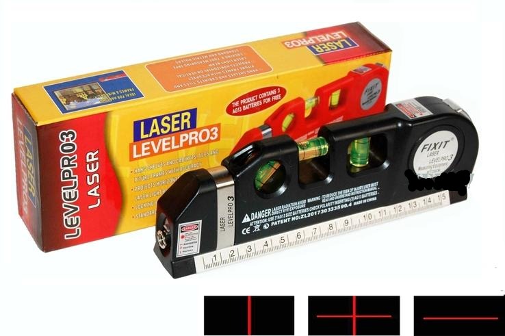 Laserska libela PRODAVANI sa tri režima rada lasera.