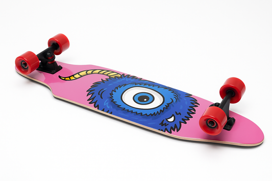 Longboard šareni drugi ugao