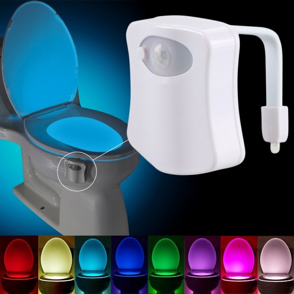 LED svetlo za WC šolju koje se aktivira senzorom pokreta.