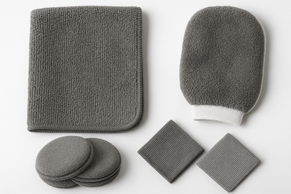 Mikrofiber krpice - detalj teksture i kvaliteta