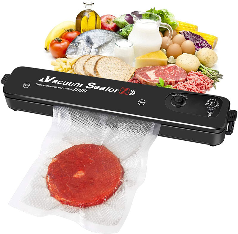 Mini vakuum sealer PRODAVANI prikazan kao kuhinjski aparat za vakumiranje.